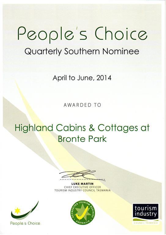 Highland Cabins And Cottages At Bronte Park Exterior foto